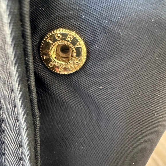 Tory Burch Ella Black Tote Bag - Picture 5 of 12